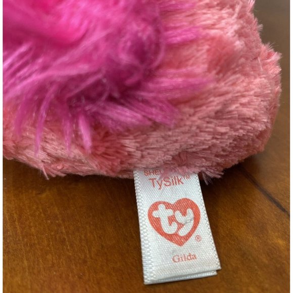 Ty Flamingo Plush 4 Beanie Buddies Babies Boos & Mini Collector's Lot Pinky - Picture 6 of 10